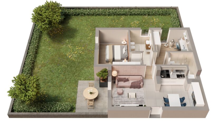 App. 01 - Render Spaccato