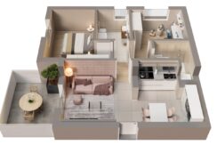 Midi n°5 Piano Primo Palazzina 1