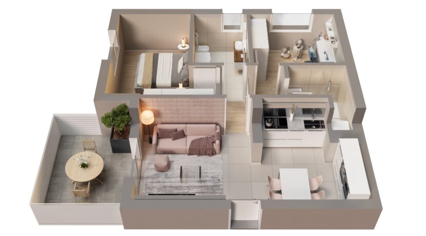 App. 05 - Render Spaccato