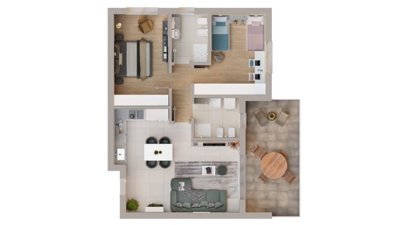 App. 06 - Render Pianta