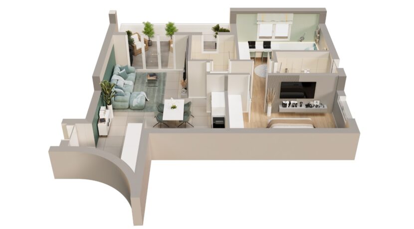 App. 07 - Render Spaccato