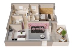 Midi n°8 Piano Primo Palazzina 1