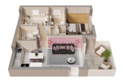 Midi n°8 Piano Primo Palazzina 1