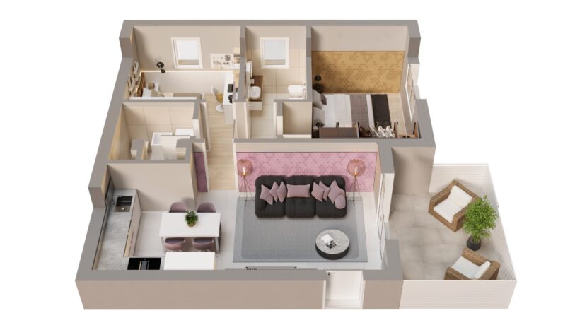 App. 08 - Render Spaccato