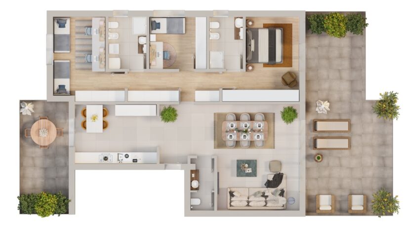 App. 09 - Render Pianta