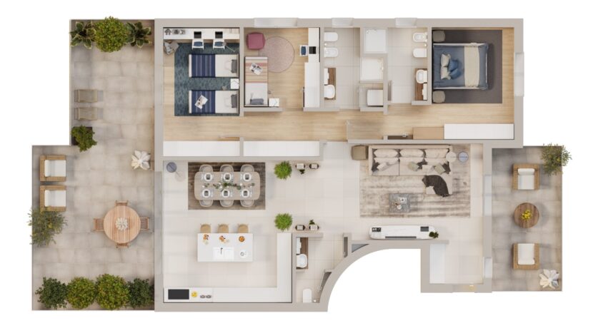 App. 10 - render Pianta