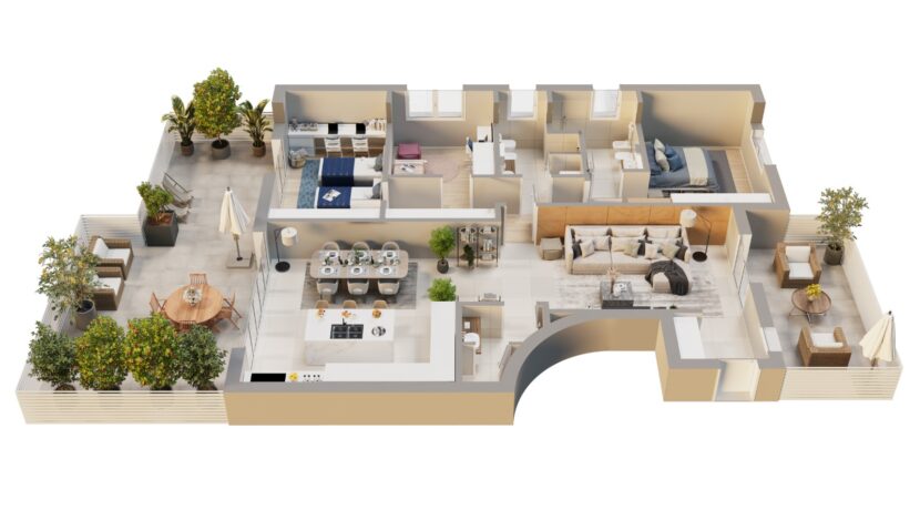 App. 10 - render Spaccato